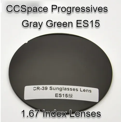 CCSpace Aspheric Progressive Vision Dyed CR-39 Lenses