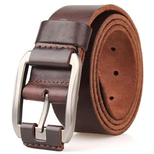 Ceinture Casual en cuir pour homme, modèle Levan