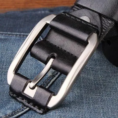 Ceinture Casual en cuir pour homme, modèle Levan