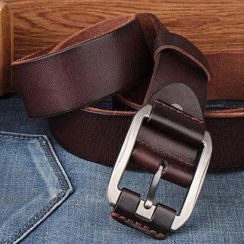 Ceinture Casual en cuir pour homme, modèle Levan