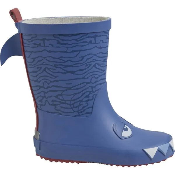 CeLaVi Rain Boots Shark Federal Blue