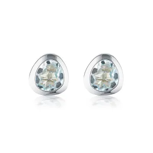 CELEBRATION STUDS - BLUE TOPAZ