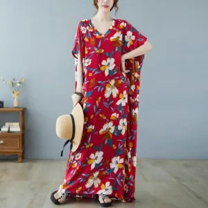 Celeste Floral Kaftan Dress