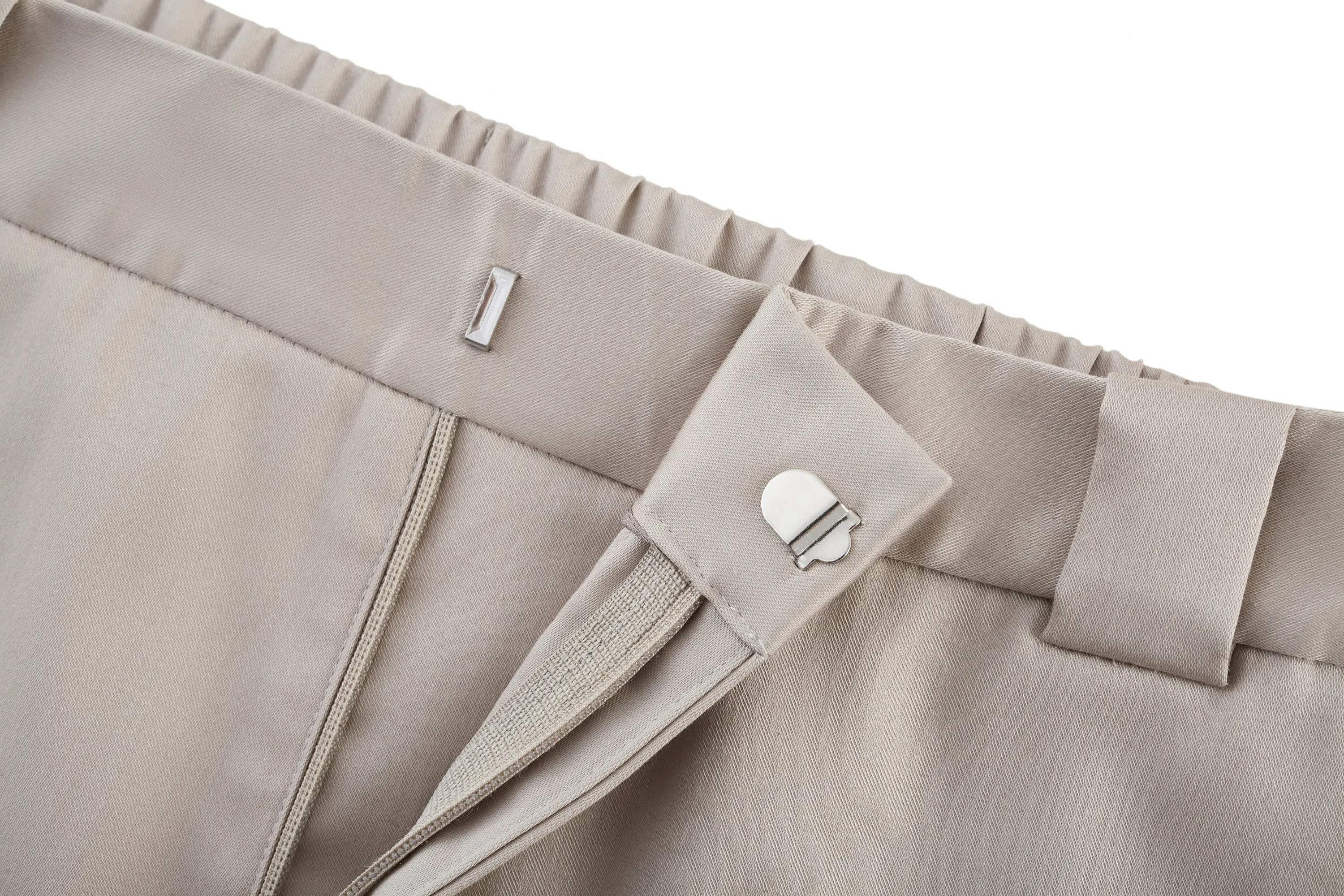 Celeste Stretchable Satin Cigarette Pants