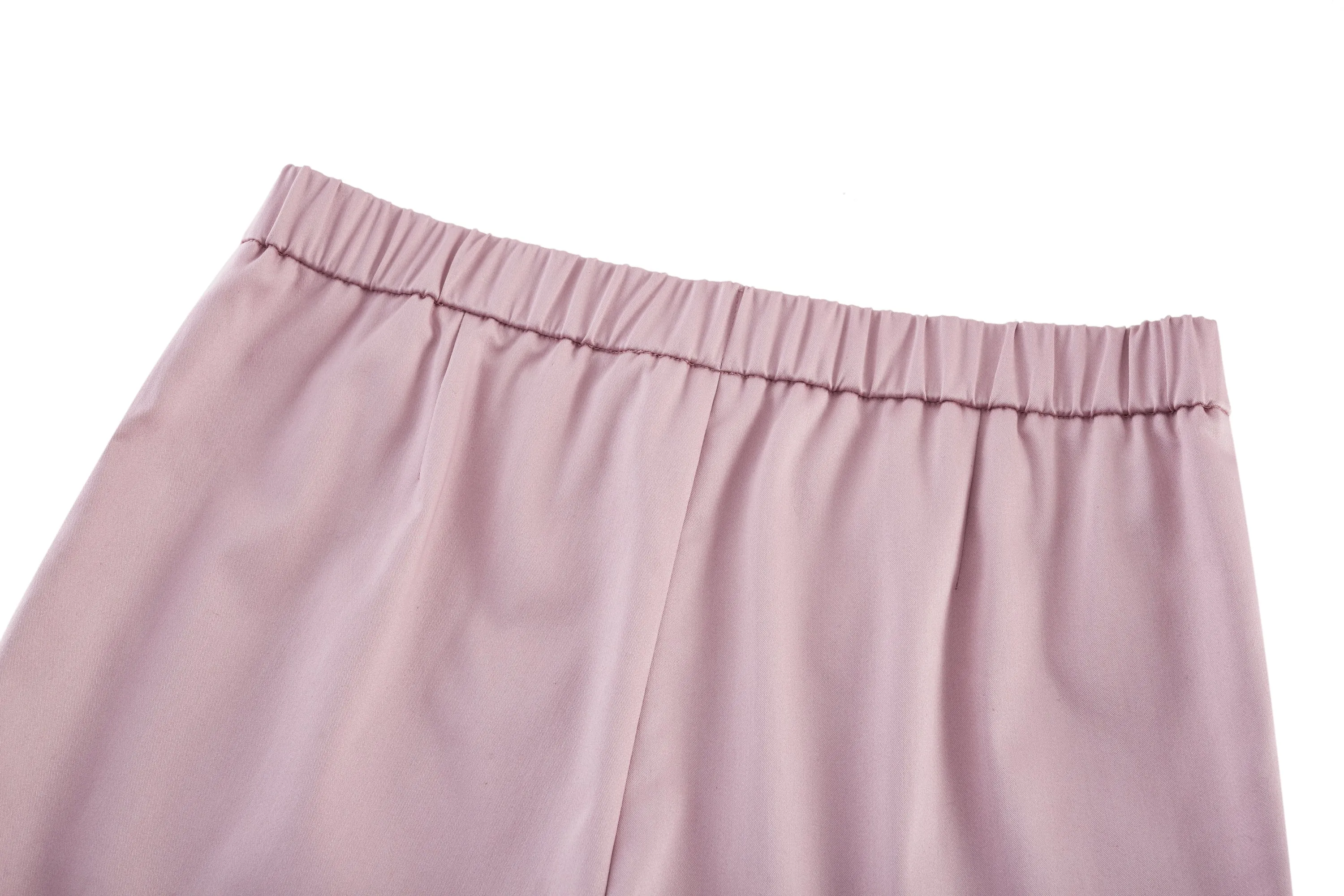 Celeste Stretchable Satin Cigarette Pants