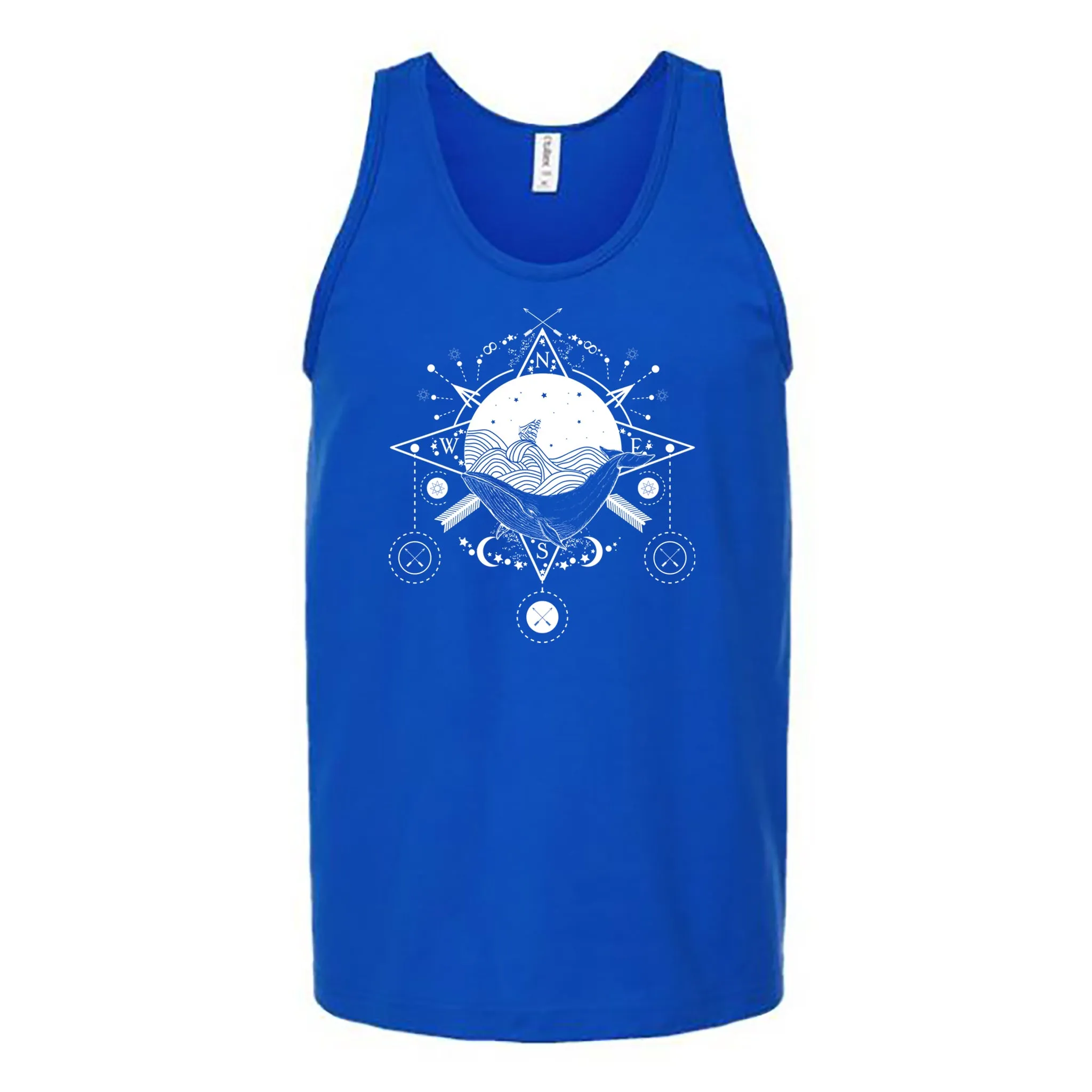 Celestial Ocean Compass Unisex Tank Top