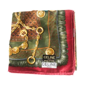 CELINE Paris Bandana Gold Chains OS