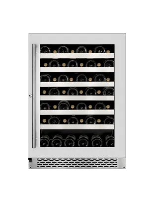 Cellier 54 Bouteilles 1 zone inox, série Titanium - Wine Cell'R