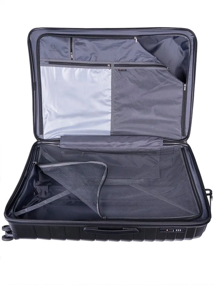 Cellini Grande Large 4 Wheel Trolley Case | Black