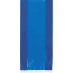 Cellophane Bags 30ct, Royal Blue