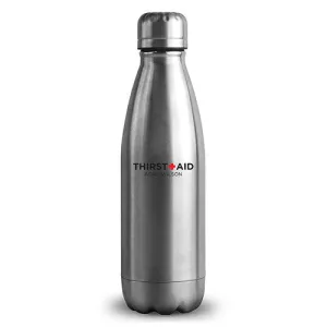 Central Park Travel Bottle - Matte Silver