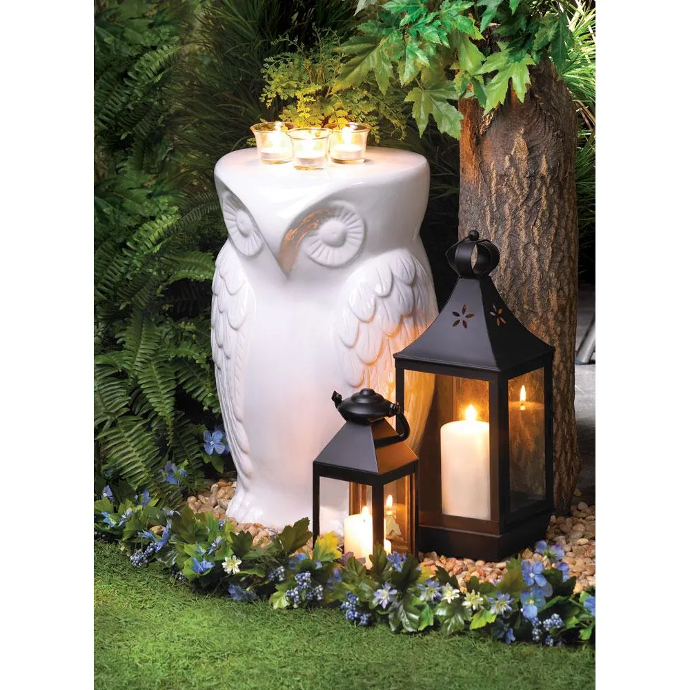 Ceramic Owl Stool