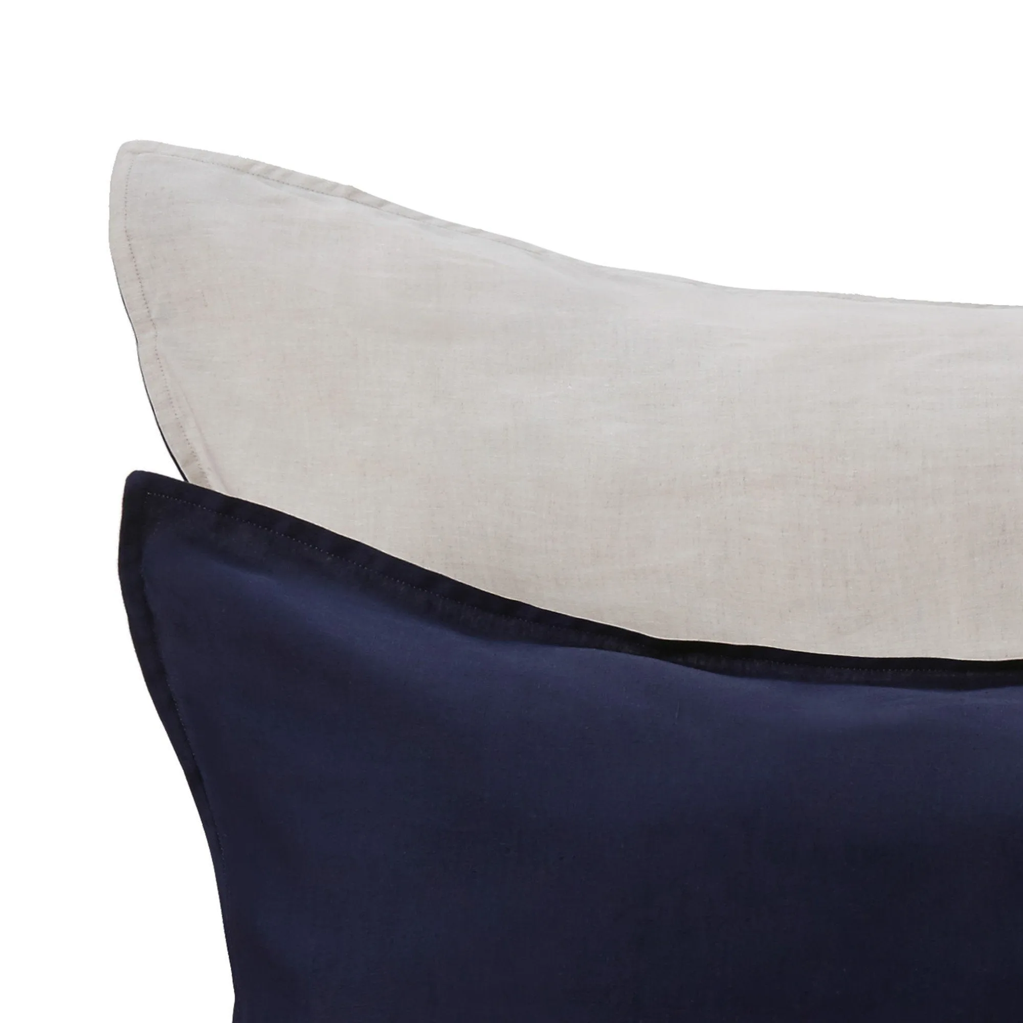 Cercosa Pillowcase [Dark blue/Natural]