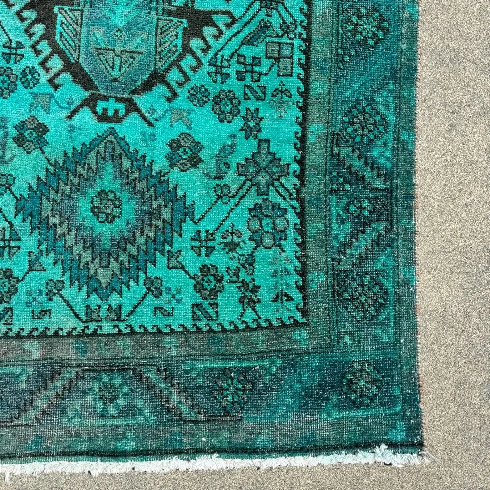 Ceren Overdyed  Runner Rug