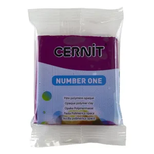 Cernit Number One Polymer Clay - Wine Red 2oz (56g) block