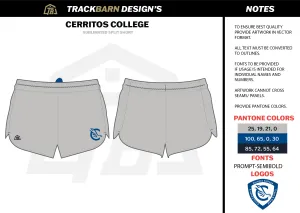 Cerritos-- Womens Split Track Short