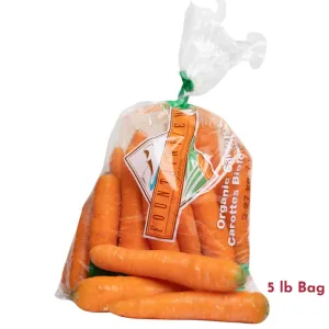 Certified Organic Fountainview Carrots - 5lb Bag