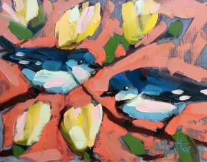 Cerulean Warblers and Magnolias