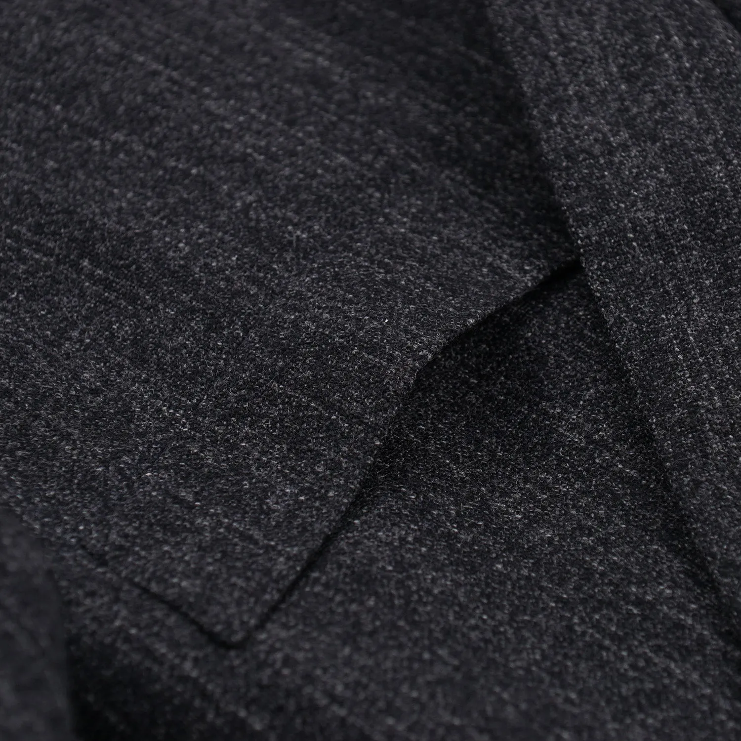 Cesare Attolini Charcoal Gray Stripe Wool Suit