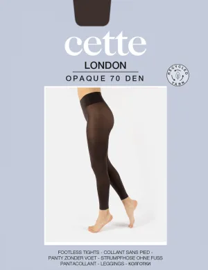 Cette ECO 70 Denier London Plus Size Leggings Ristretto