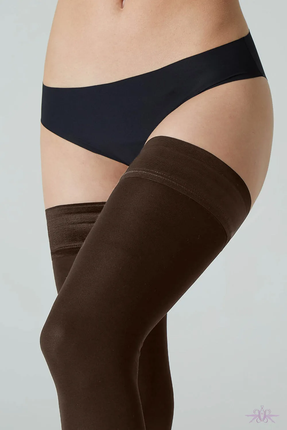 Cette Helsinki Brown Opaque Hold Ups