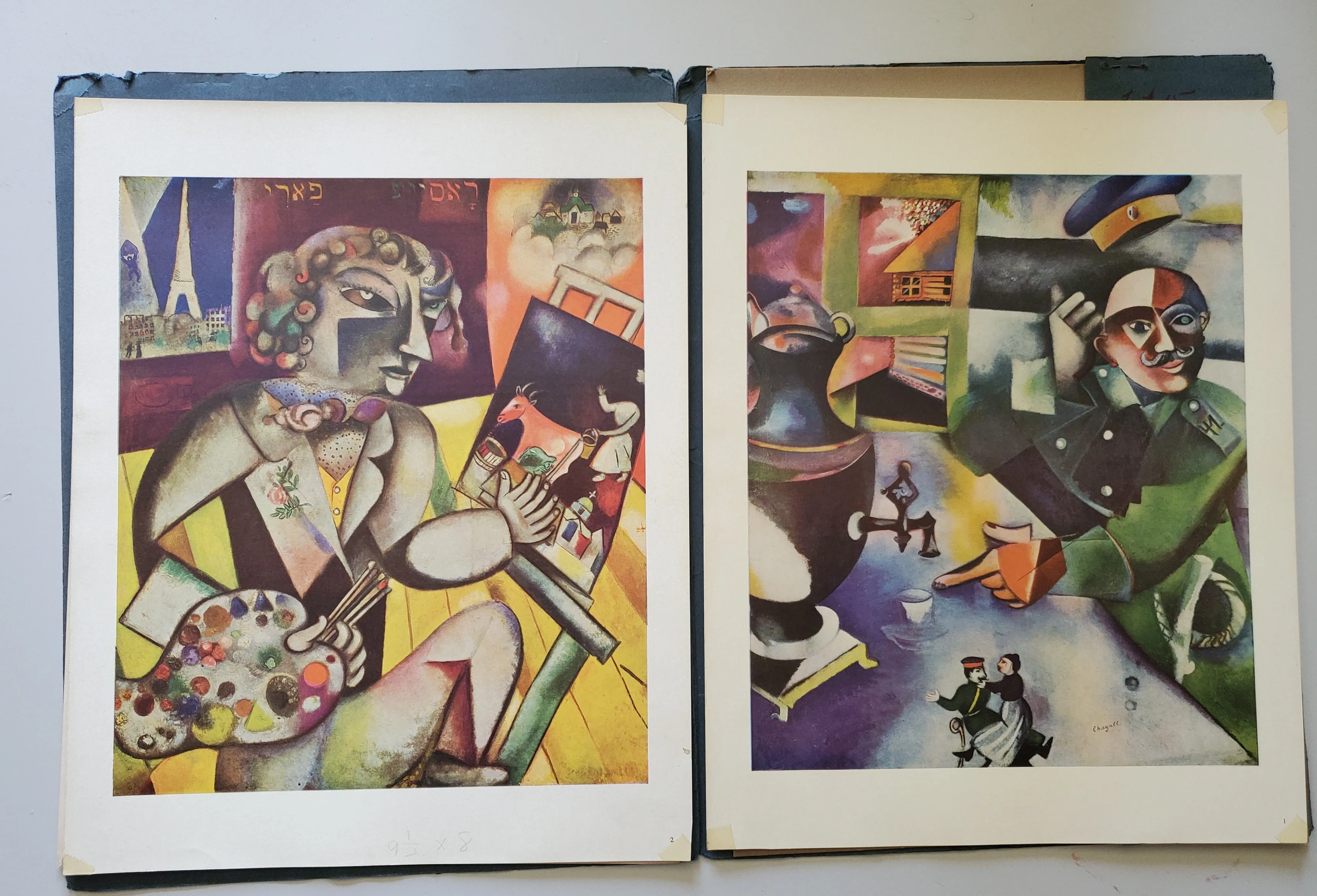 Chagall - 6 Skira Color Prints