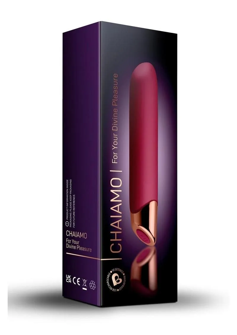 Chaiamo Rechargeable Silicone Vibrator