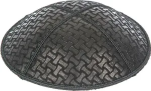 Chain Link Embossed Kippah