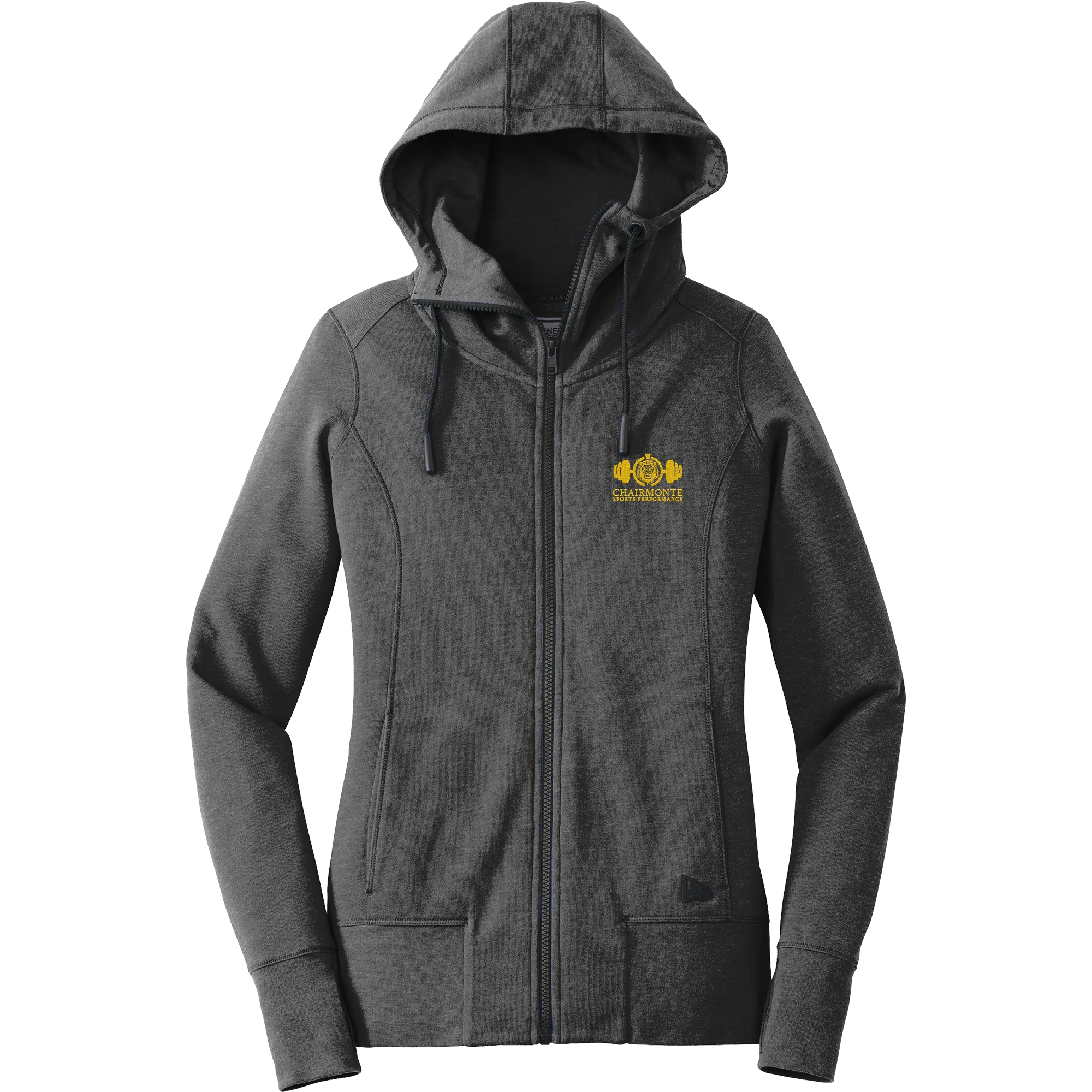 Chairmonte New Era Ladies Tri-Blend Fleece Full-Zip Hoodie