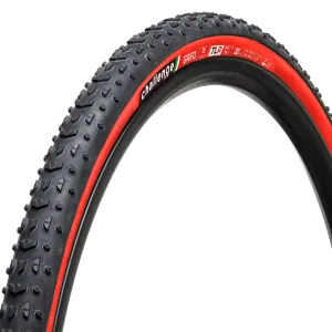 Challenge Grifo TE (Team Edition) TLR Handmade Cyclocross Tyre 700c x 33c (Black/Red)