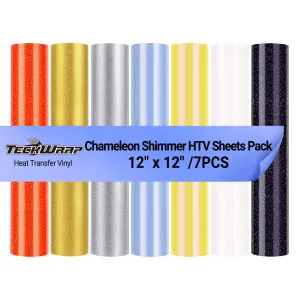 Chameleon Shimmer HTV Sheets Pack