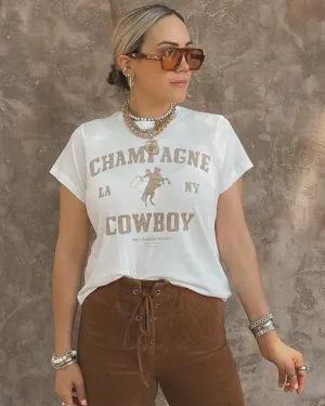 Champagne Cowboy Perfect Tee