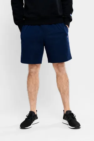 Champion Mens C Logo Jersey Short - Navy