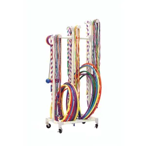 Champion Sports Jump Rope & Hoop Cart