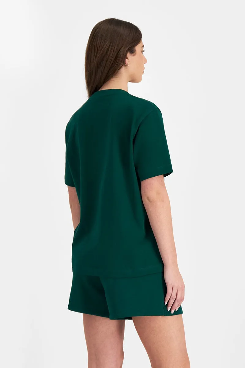 CHAMPION WOMEN'S ROCHESTER GREEN TEE