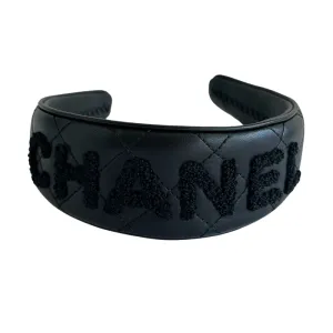 Chanel Headband Black