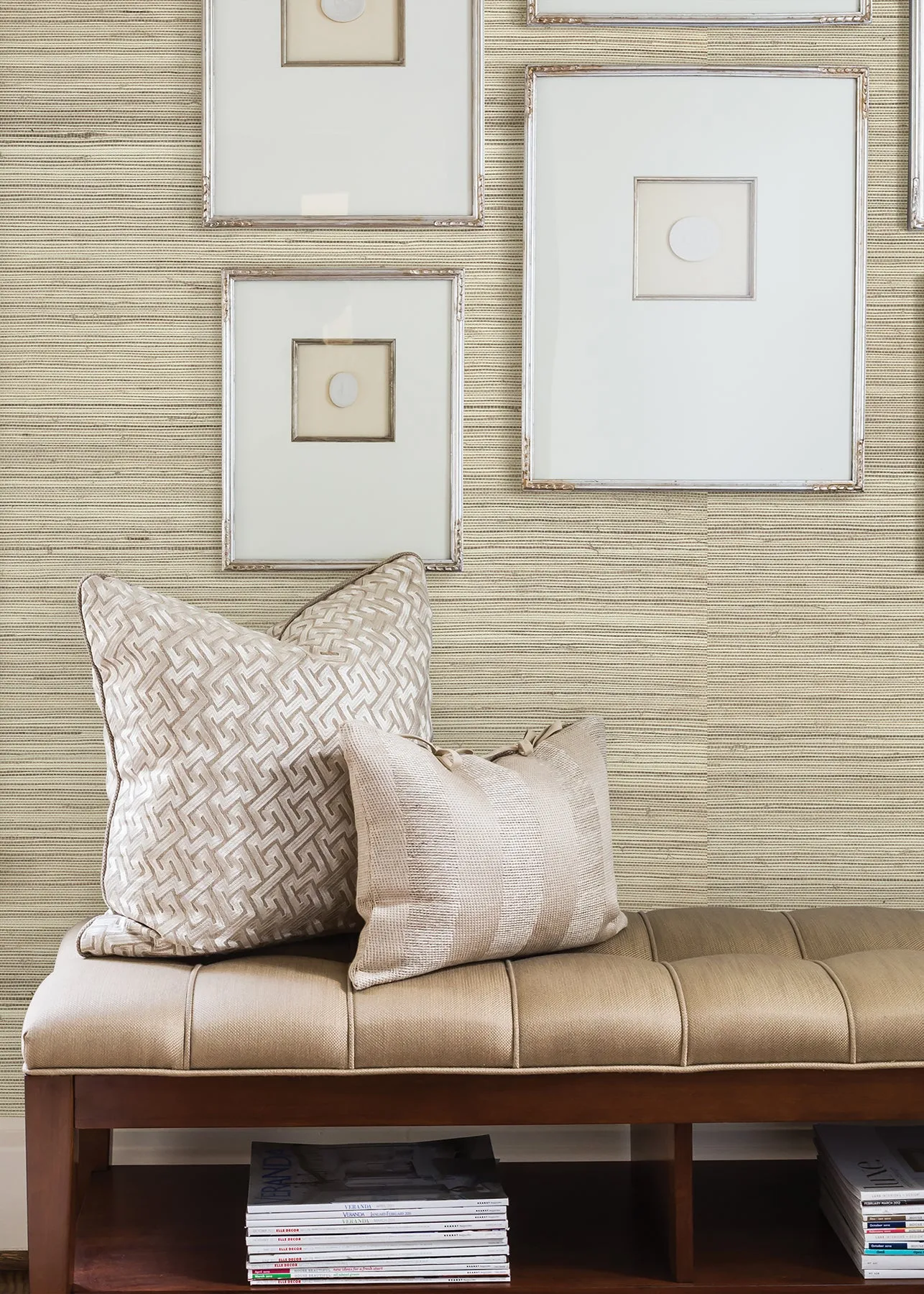 Changzhou Beige Grasscloth Wallpaper