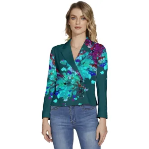 Chaqueta FLOR AZUL