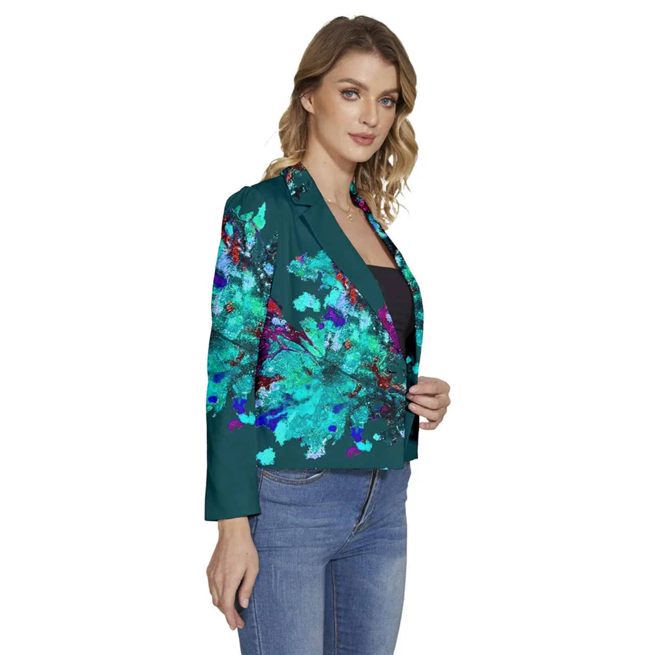 Chaqueta FLOR AZUL