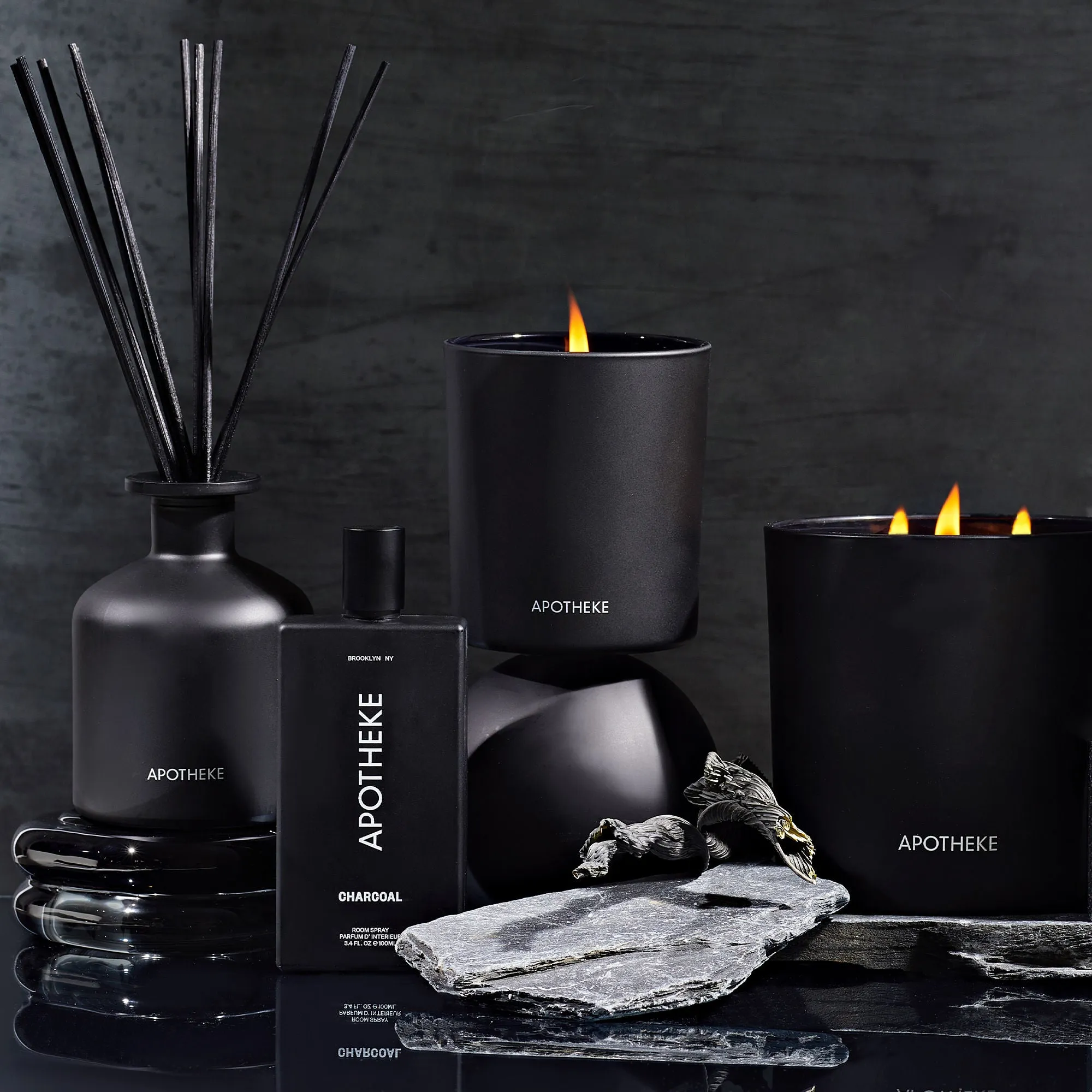 Charcoal Classic Scented Candle