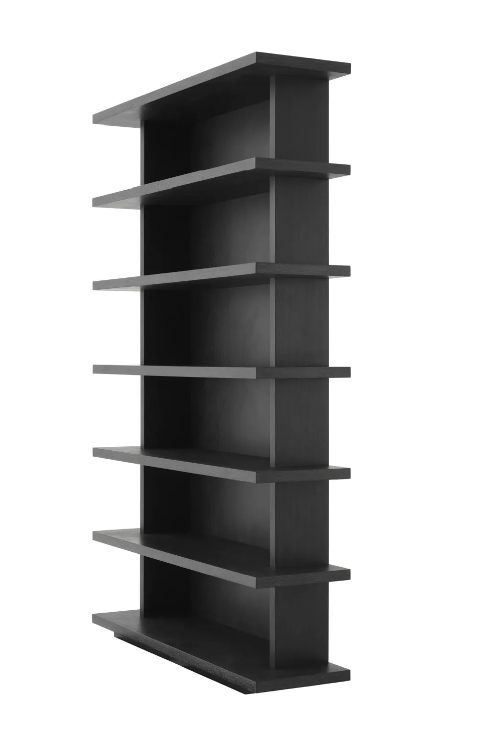 Charcoal Gray Oak Bookcase | Eichholtz Malibu