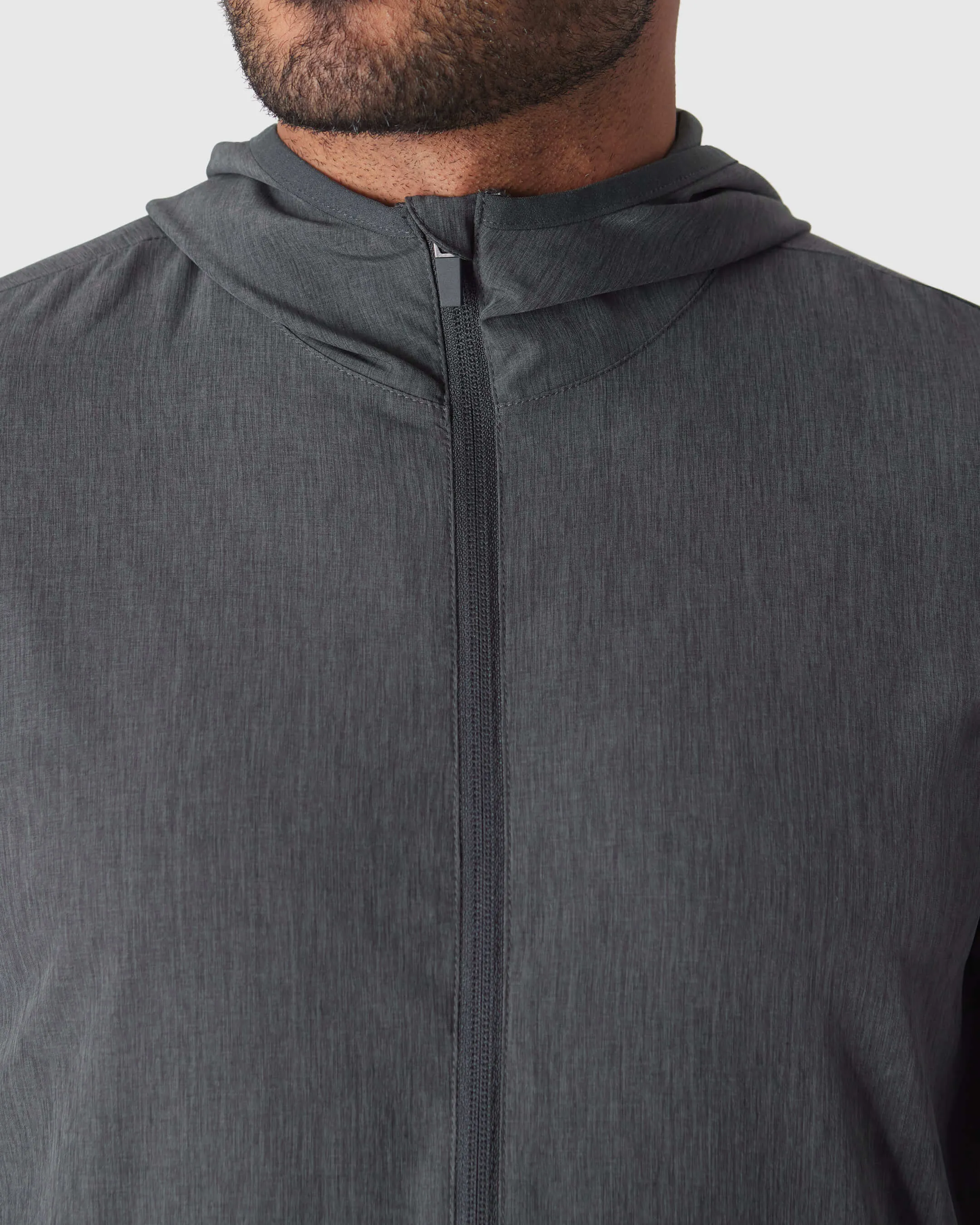 Charcoal Heather Gray Active Shell Jacket