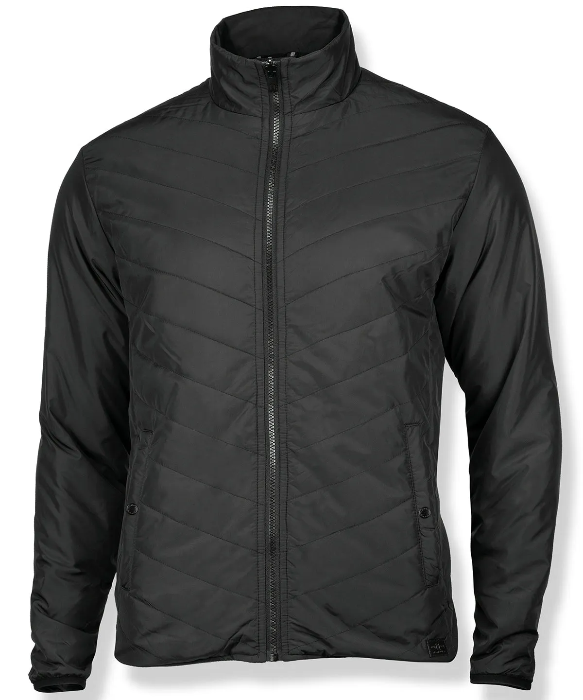 Charcoal - Kendrick – fashionable quilted jacket