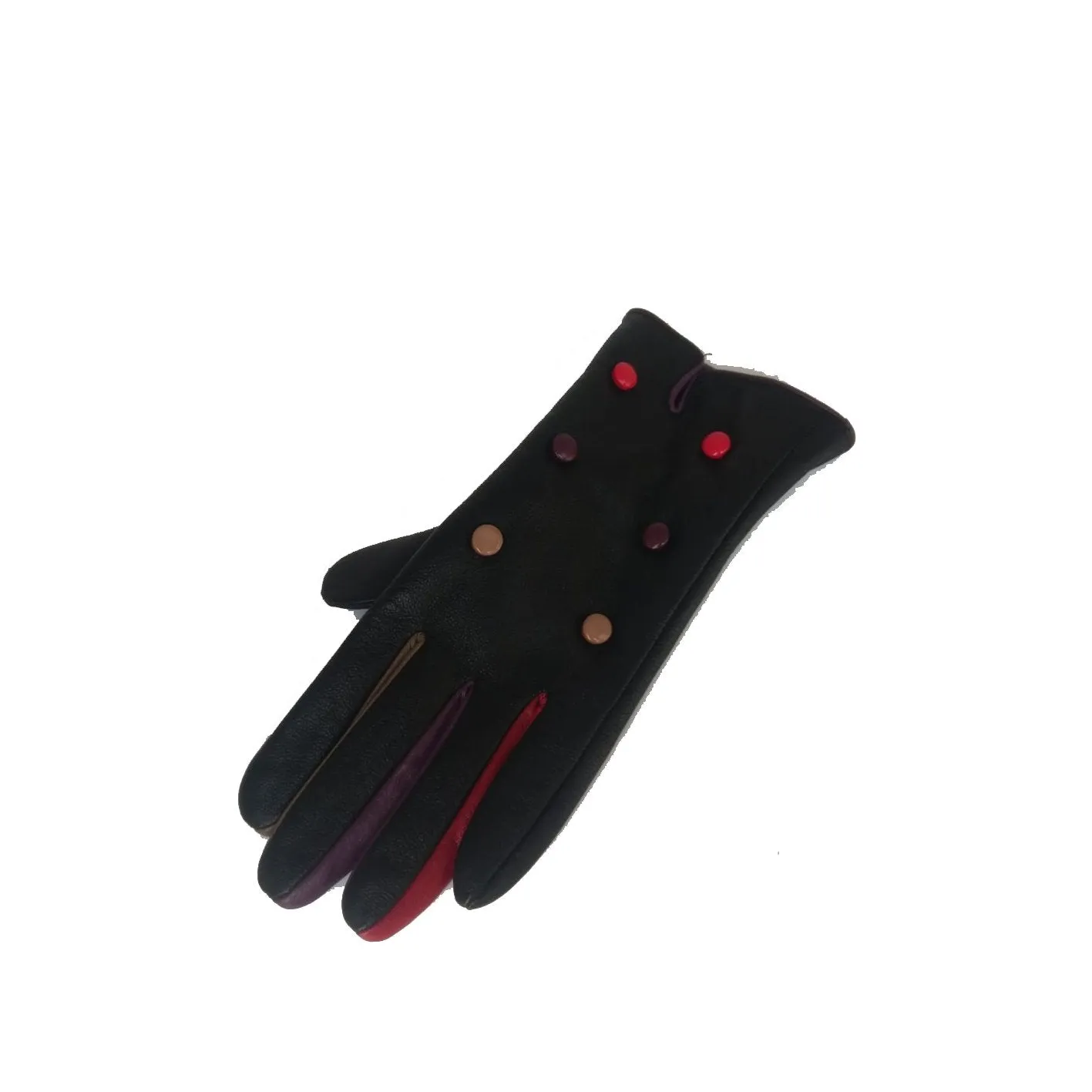 CHARITY G04 6 BUTTON LEATHER GLOVE RMD1805/001