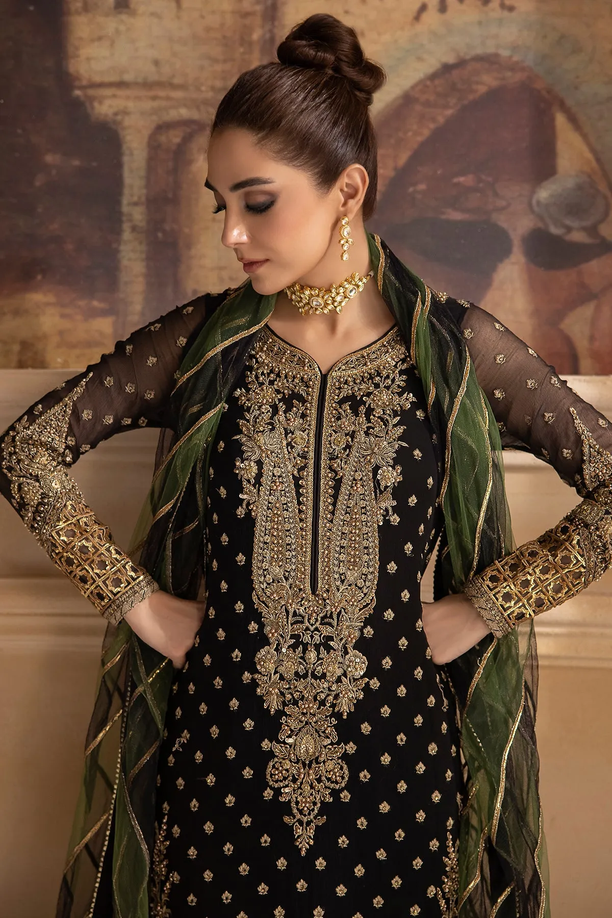 Charizma Dastan-E-Jashan Premium Chiffon Formals – DJW4-06