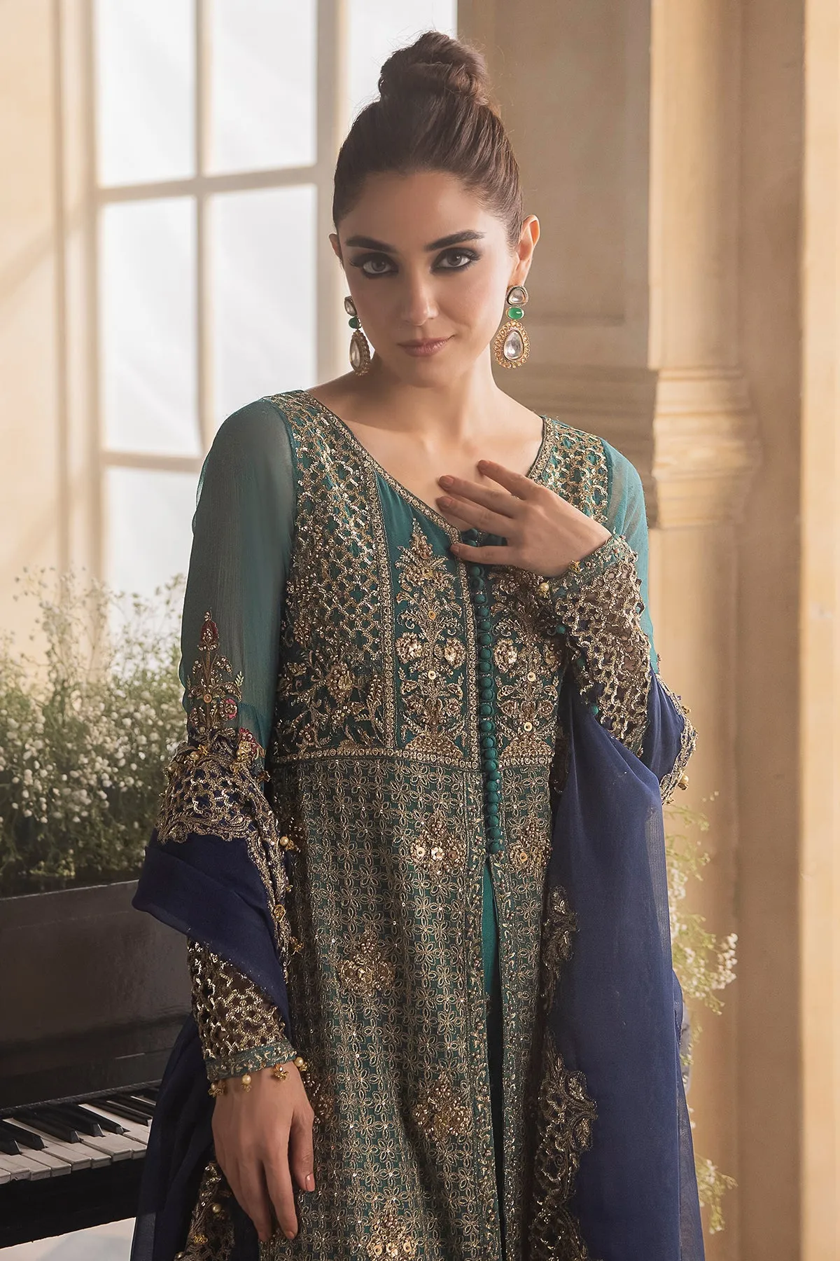 Charizma Dastan-E-Jashan Premium Chiffon Formals – DJW4-07