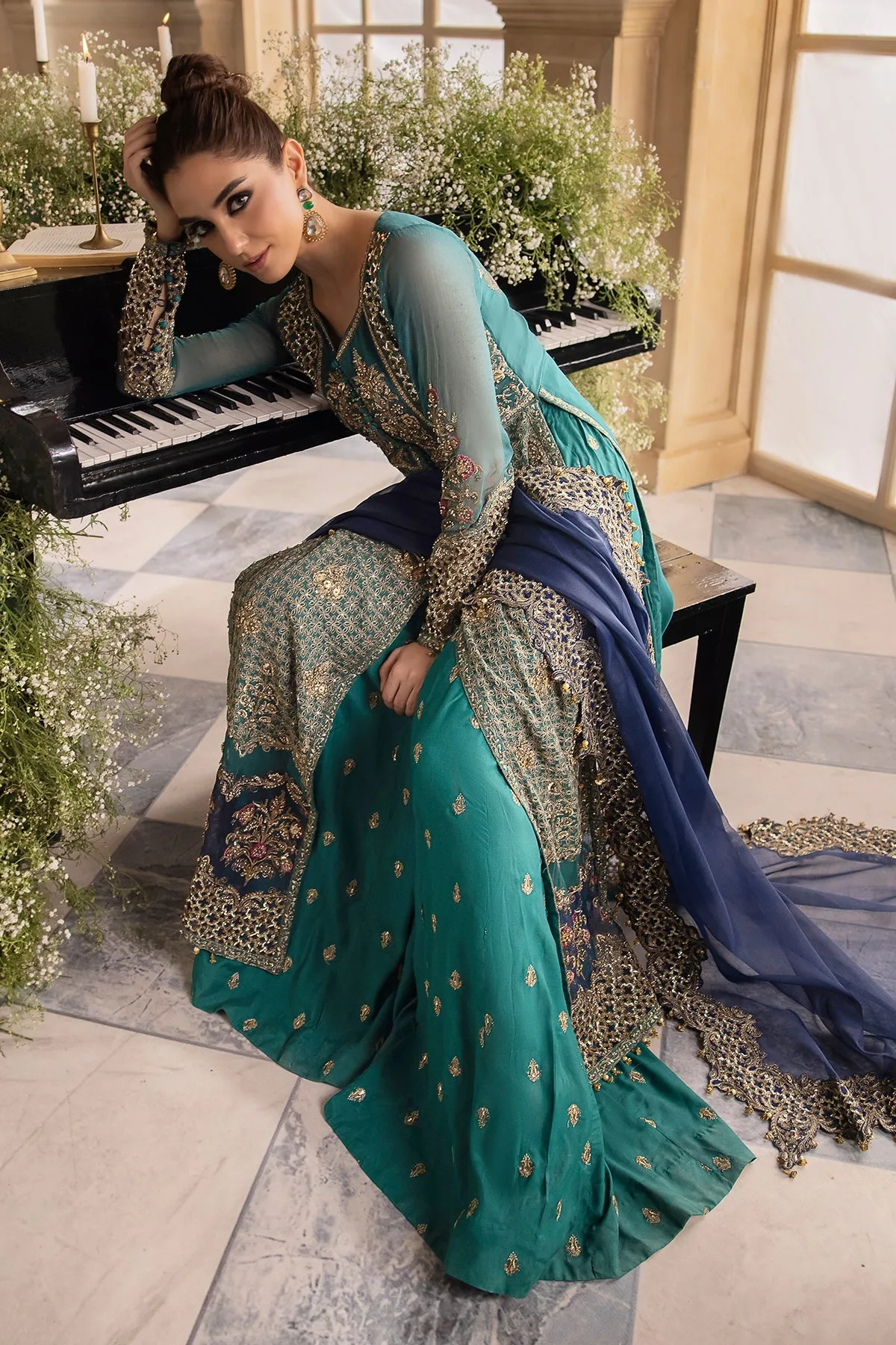 Charizma Dastan-E-Jashan Premium Chiffon Formals – DJW4-07