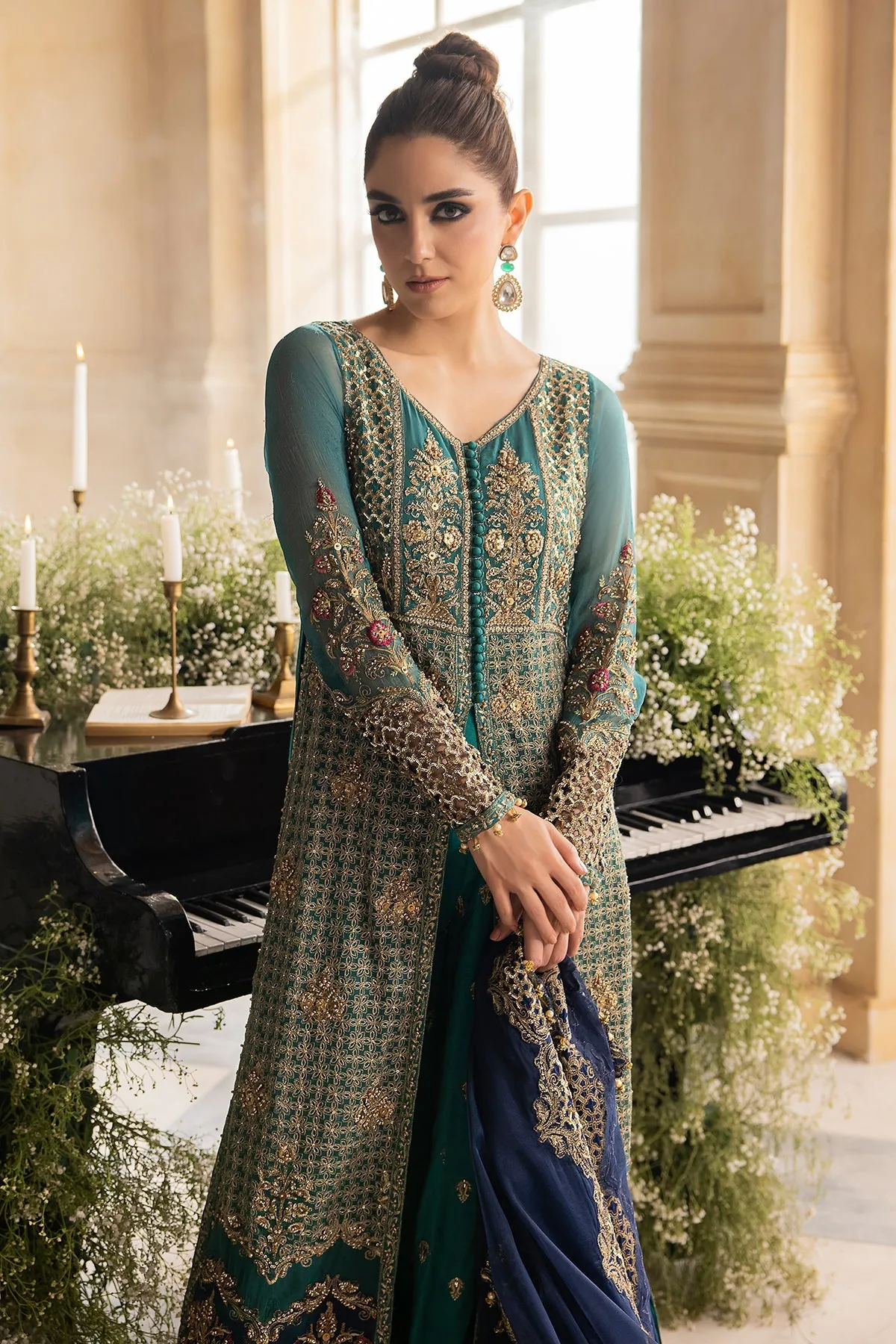 Charizma Dastan-E-Jashan Premium Chiffon Formals – DJW4-07