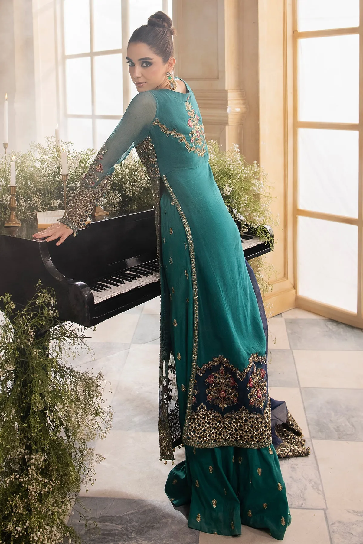 Charizma Dastan-E-Jashan Premium Chiffon Formals – DJW4-07