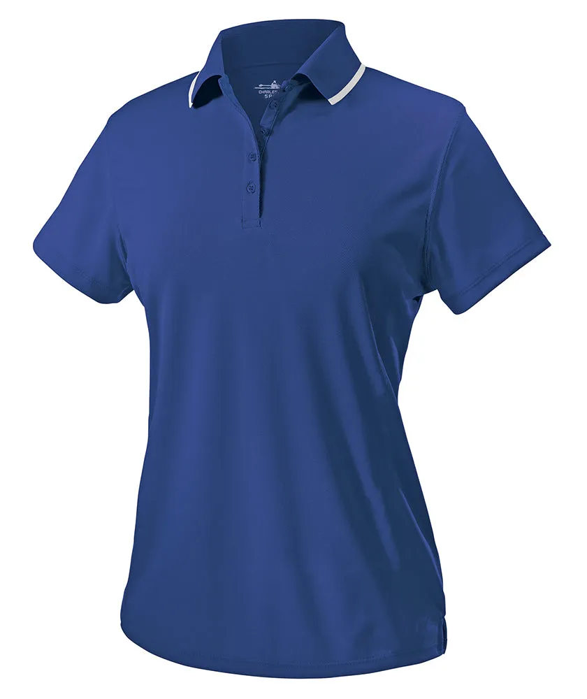 Charles River Women's Classic Solid Wicking Polo